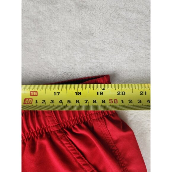 Speedo Mens Shorts Swim Trunks Red Size XXL String Waistband - Picture 12 of 14